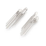 Load image into Gallery viewer, Mercury Classique Earrings | White Finish
