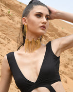 Load image into Gallery viewer, Mercury Classique Choker | Gold Finish
